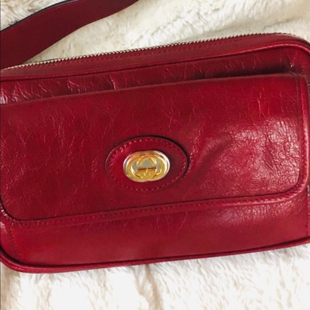 - Gucci leather beltbag/cross shoulder / bumbag unisex NID - Picture 4 of 12